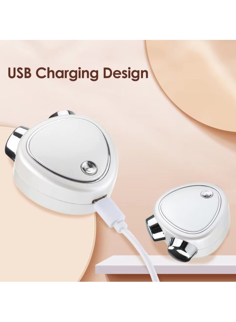 سولاري آلة رفع الوجه ذات التيار الصغير، تدليك بكرة الوجه، مضاد للتجاعيد، تجديد شباب الجلد، العناية بالبشرة، 3D، مدلك الوجه - Image 5