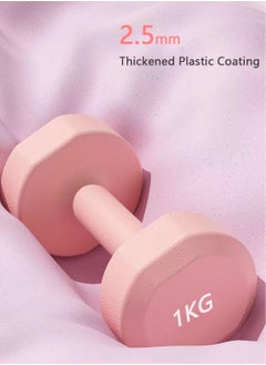 1KG*2 Cast Iron Dumbbells Dipped In Plastic For Men And Women Home Office Gym Training And Shaping Sakura Pink - pzsku/ZC66C7E69365E8EA084F6Z/45/_/1728724501/f20478a5-c23f-4cf8-9648-59ad6632e07f