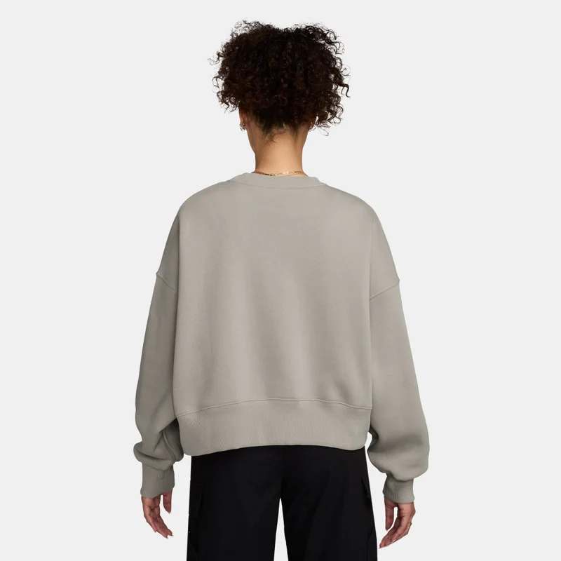 Nike Black Women's Sportswear Phoenix Fleece Sweatshirt for Women | Best Price UAE