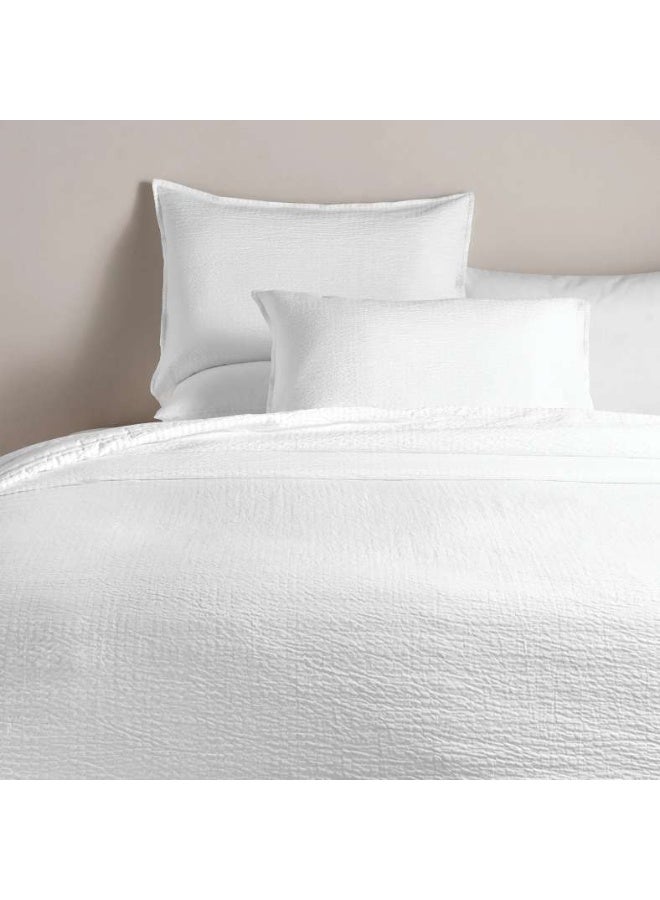 Pan Home Winston 3-Piece Quilted Bedspread Set - White - Image 2