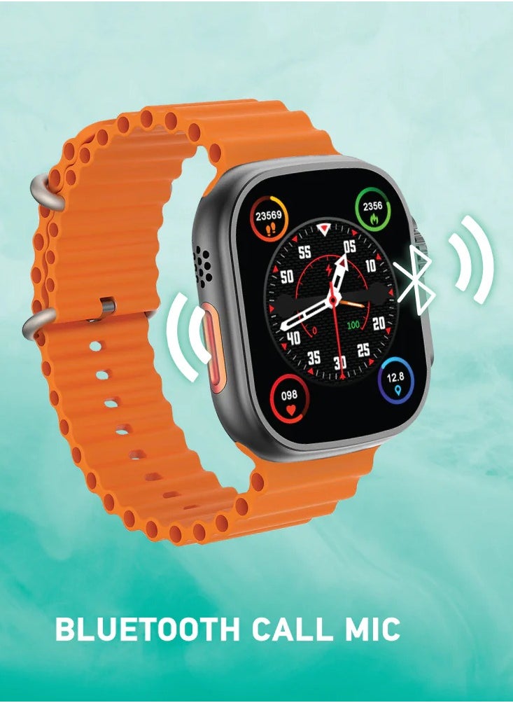 My Candy - Smart Watch 1.95 Inch Rectangle Double UI Display 49mm Super Ultra (SW-B200) - Image 1