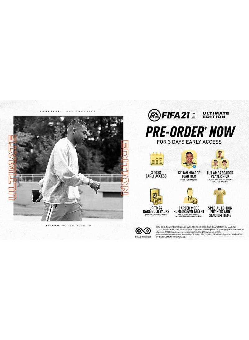 إي أيه لعبة Fifa 21 Ultimate Edition - عرض الطلب المسبق - رياضات - xbox_one - Image 3