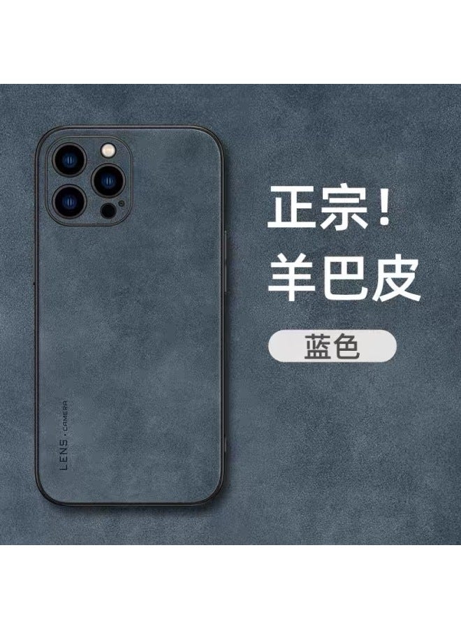 Simple Men's Business Model For Samsung S23/24ultra Sheepskin Note10/20 Matte Phone Case Fashion