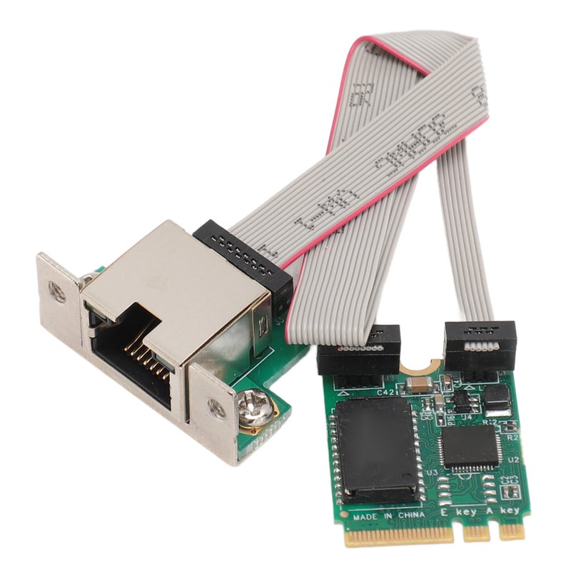بطاقة شبكة M.2 محول إيثرنت 2.5G 1000 100 ميجابت في الثانية منفذ RJ45 بطاقة شبكة جيجابت مناسبة لأجهزة المكتب والخوادم وأجهزة العمل - Image 2