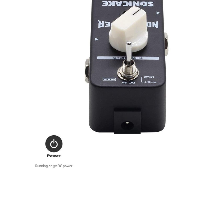 SONICAKE Noise Gate Effects Pedal Guitar Pedal Suppressor Noise Wiper Guitar Effects Pedal 2 Modes True Bypass - Image 4