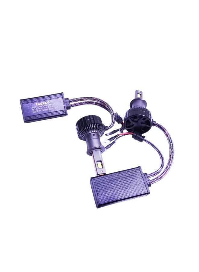 TACPRO LED TACPRO Car Headlight Kit H3 6000K 65W - Image 2