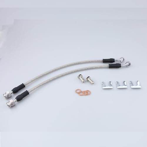AC PERFORMANCE Universal Rear Brake Hose for Buick Cadillac Chevrolet Oldsmobile Pontiac FHK09S - Image 3