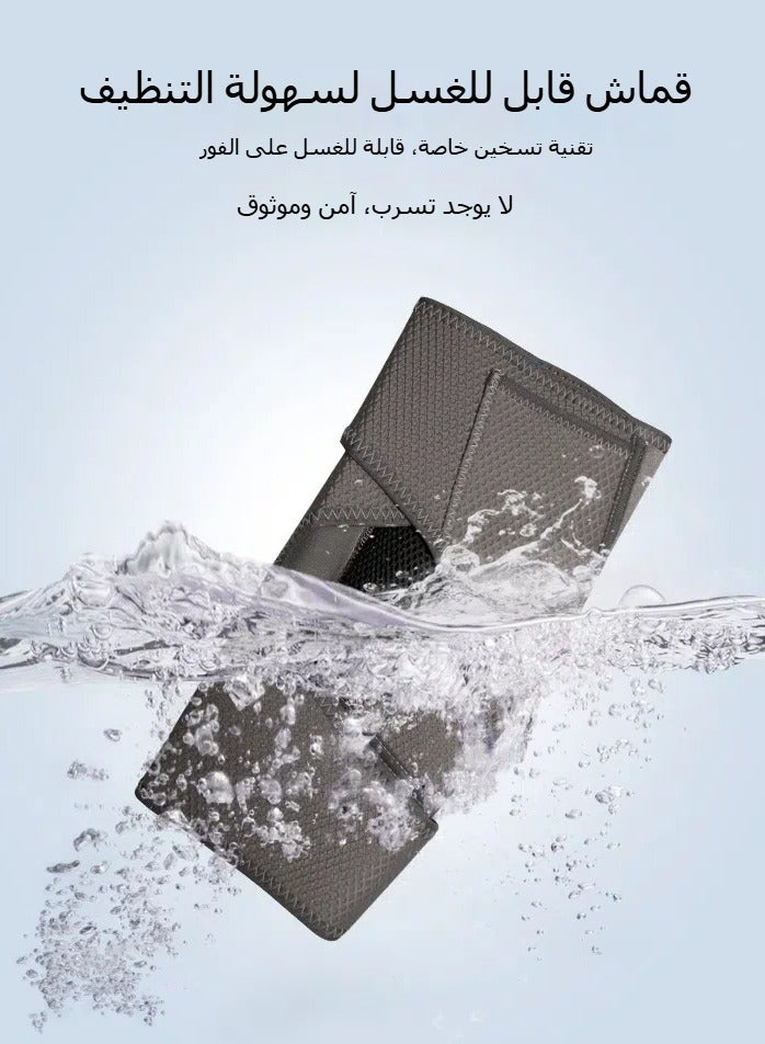 ماركة غير محددة مرافق منزلية لحماية الركبة من الجرافين للدفء والحماية من البرد، دافئات الساق بالأشعة تحت الحمراء، وسادات كهربائية للركبة للحرارة.  - Image 4