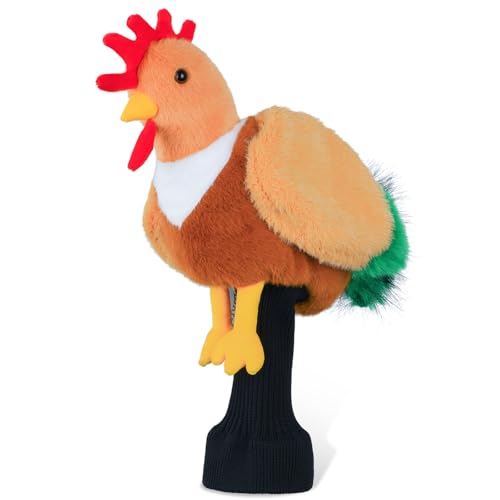 mytag Lay Eggs Chicken Funny Driver Headcover Premium Plush Golf Driver Head Cover Long Sock Cover Club Shaft - Image 1