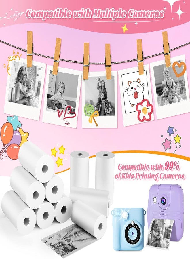 TecoHikee Kids Camera Instant Print, Refill Print Paper HD Paper (15 Rolls) - Image 4