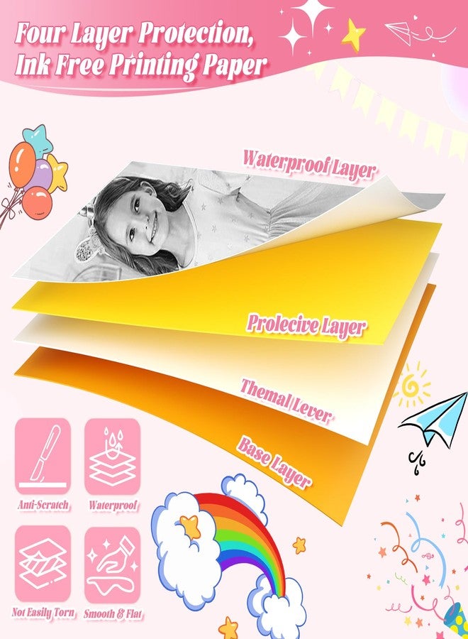 TecoHikee Kids Camera Instant Print, Refill Print Paper HD Paper (15 Rolls) - Image 3