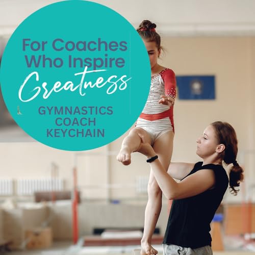 Infinity Collection Gymnastics Coach Keychain, Gymnastic Coach Gift, Great Coach is Hard to Find But Impossible to Forget Coach Keychain - Image 5