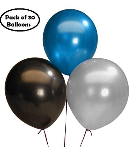 HK balloons Pack Of 31 Pcs Happy Birthday Foil Balloon Decoration Kit Set For Birthday Decorations With Metallic Balloons For Husband Boys - Image 4