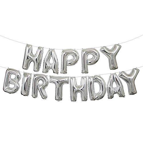 HK balloons Pack Of 31 Pcs Happy Birthday Foil Balloon Decoration Kit Set For Birthday Decorations With Metallic Balloons For Husband Boys - Image 3