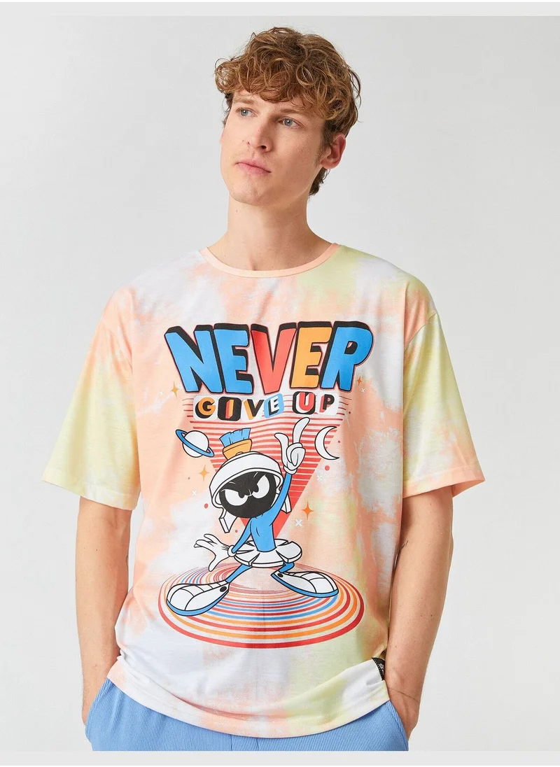 كوتون Martian Marvin Oversized T-Shirt Licensed Printed