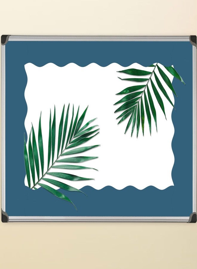 Fancy Land Slate Blue Bulletin Board Border Scalloped Border Trim for Classroom 52ft - Image 4