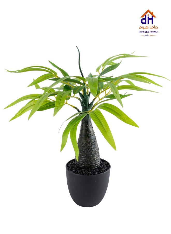 DRAMA HOME Artificial Yucca Cactus Tree, 38 Cm High  - Image 1