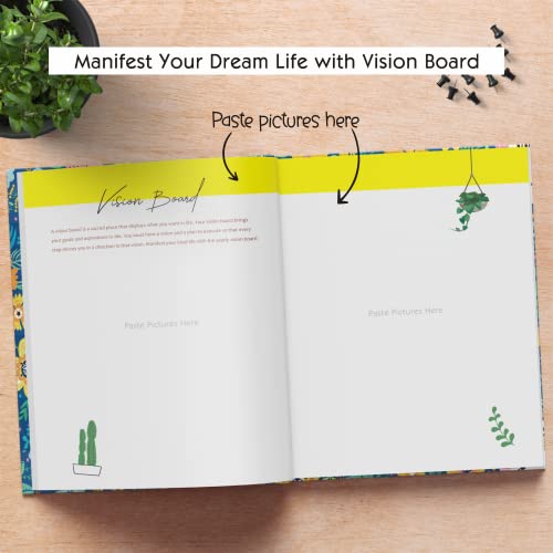 Zaslan Stay Magical - Undated Daily Planner and Gratitude Journal | Schedule Your Day, Achieve Goals, Manage To-do List | Habit Tracker | 12 Months, 232 Pages + Free Sticker Year - 2026 (Mystic Meadow) - Image 3
