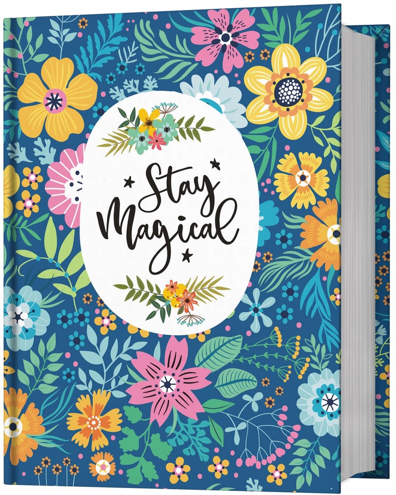 Zaslan Stay Magical - Undated Daily Planner and Gratitude Journal | Schedule Your Day, Achieve Goals, Manage To-do List | Habit Tracker | 12 Months, 232 Pages + Free Sticker Year - 2026 (Mystic Meadow) - Image 1