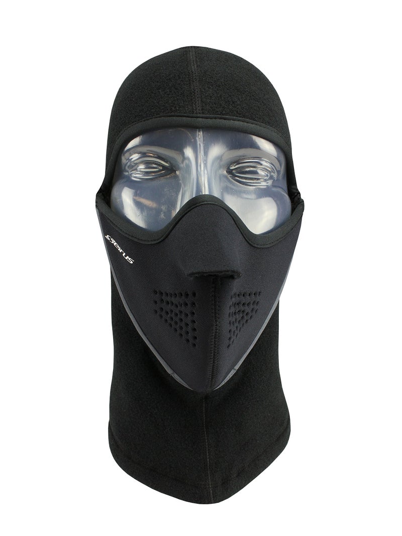 Seirus Innovation Magnemask Combo Balaclava Headwear, Small/Medium, Black - Image 2