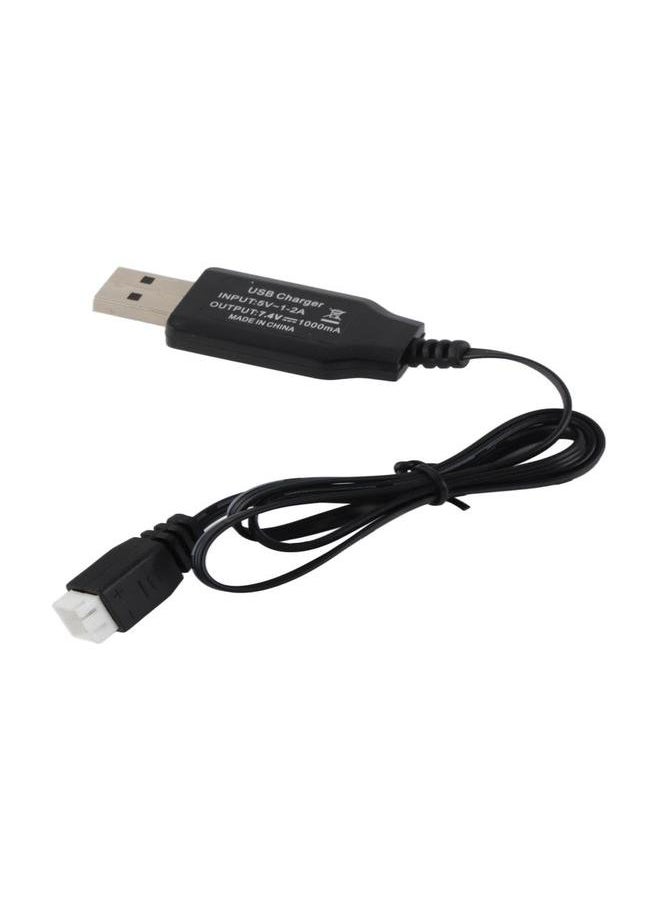 Metal Remote Control Excavator USB Charger Charging Cable RC Vehicles Truck Accessory