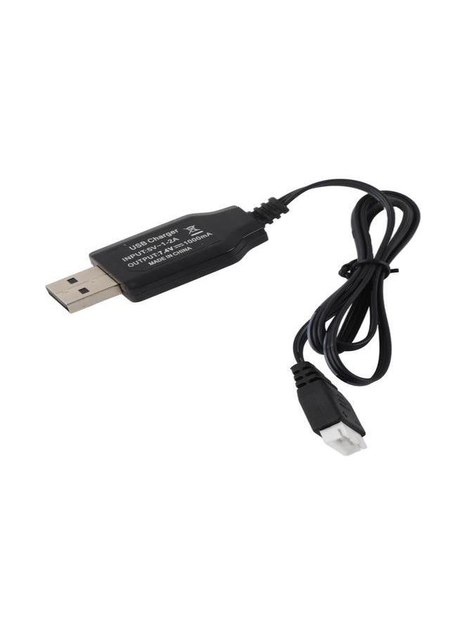 Metal Remote Control Excavator USB Charger Charging Cable RC Vehicles Truck Accessory