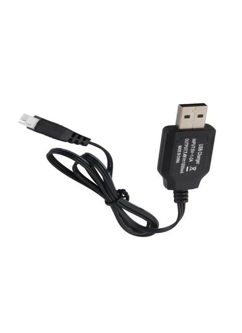 Metal Remote Control Excavator USB Charger Charging Cable RC Vehicles Truck Accessory