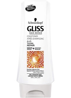 Schwarzkopf Gliss Hair Repair With Liquid Keratin Total Repair Conditioner, 200Ml  - Image 1