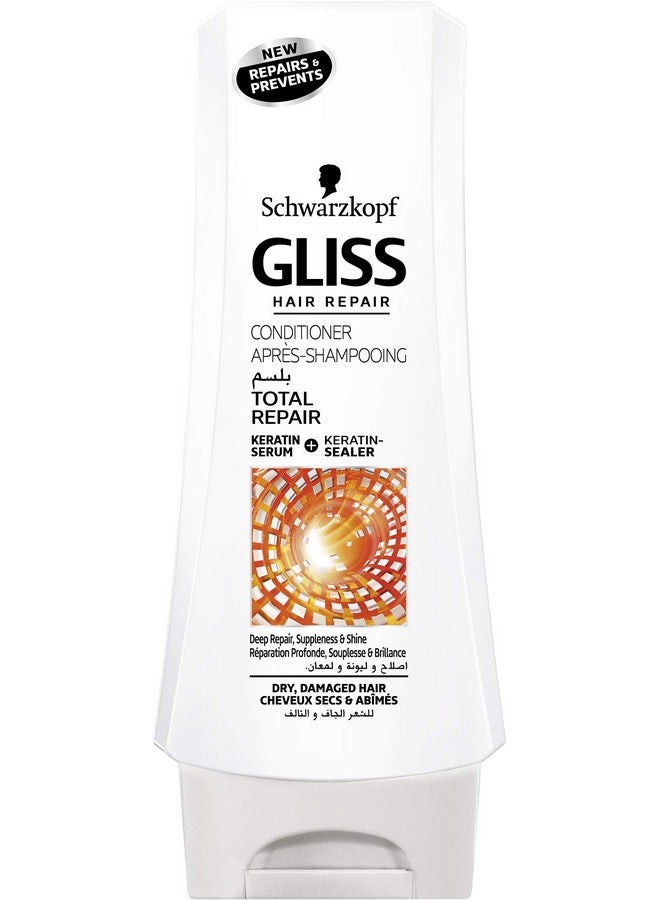Schwarzkopf Gliss Hair Repair With Liquid Keratin Total Repair Conditioner, 200Ml - Image 1