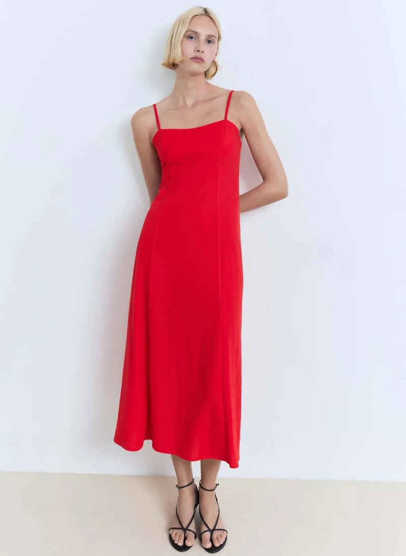 مانجو Bow Midi-Dress