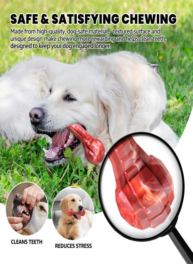 IPTPAS Durable Dog Chew Toy for Aggressive Chewers, Ultra Tough Dental Toy for Teeth Cleaning, Boredom Anxiety Relief, Long-Lasting Toy for All Dog Sizes & Teething Puppies, Keep Them Busy - Image 4