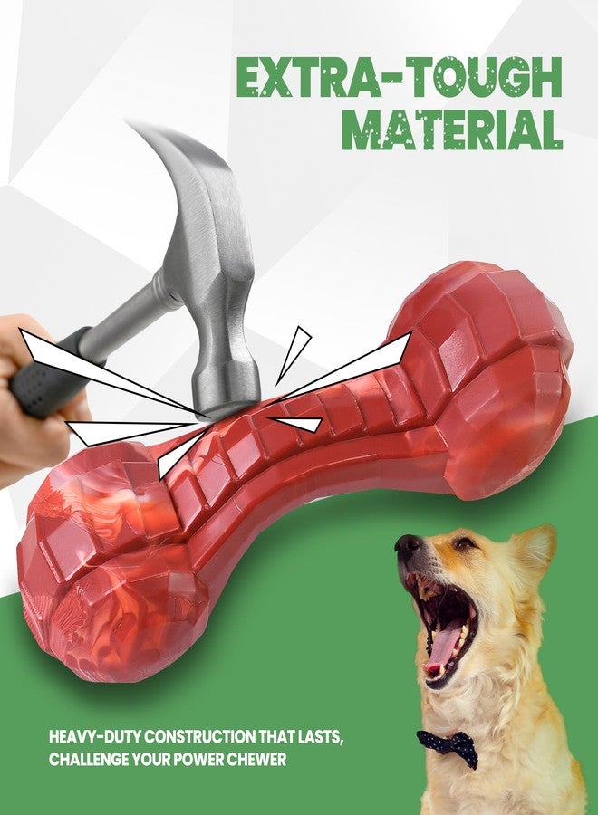 IPTPAS Durable Dog Chew Toy for Aggressive Chewers, Ultra Tough Dental Toy for Teeth Cleaning, Boredom Anxiety Relief, Long-Lasting Toy for All Dog Sizes & Teething Puppies, Keep Them Busy - Image 3