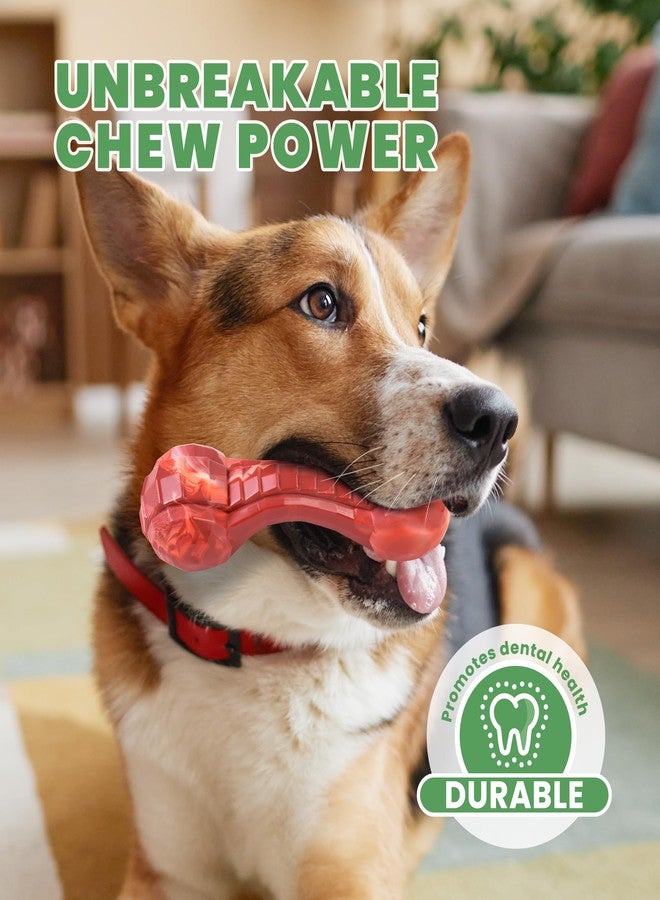 IPTPAS Durable Dog Chew Toy for Aggressive Chewers, Ultra Tough Dental Toy for Teeth Cleaning, Boredom Anxiety Relief, Long-Lasting Toy for All Dog Sizes & Teething Puppies, Keep Them Busy - Image 2