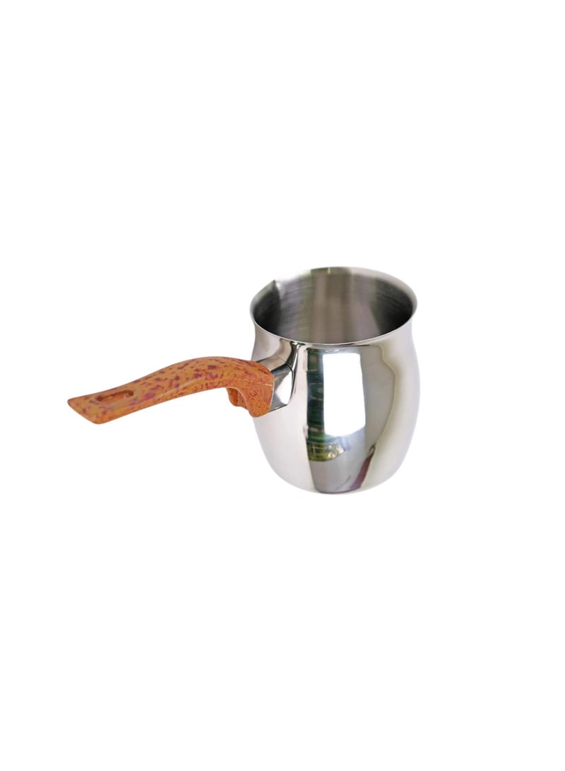Stainless steel Turkish coffee pot, capacity 236ml/8oz