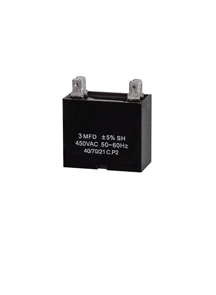 Burst Proof High Quality 2 Pin Round Capacitor with Aluminium Housing for AC Motor Compressor  - Image 1