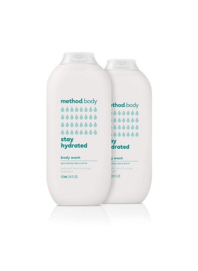 Method Body Wash, Stay Hydrated, 18 Ounces, 2 Pack, Stay Hydrated, 18 fluid_ounces - Image 1