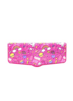 SMILY KIDDOS Smily Kiddos Pop Out Pencil Box (Pink) Multifunction Stationery Organizer Box Pop Up Fun Plastic Pencil Case  - Image 3