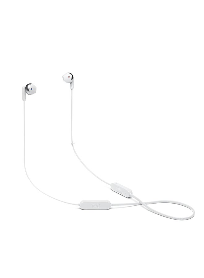 JBL Tune 215BT Wireless In-Ear Headphones, Pure Bass Sound, Lossless 5.0 Bluetooth, 16H Battery, Magnetic Cable, Multi-Point Connection, Voice Assistant, 3-Button Remote With Mic White - Image 5