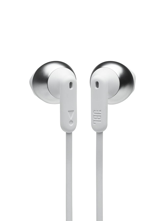 JBL Tune 215BT Wireless In-Ear Headphones, Pure Bass Sound, Lossless 5.0 Bluetooth, 16H Battery, Magnetic Cable, Multi-Point Connection, Voice Assistant, 3-Button Remote With Mic White - Image 4