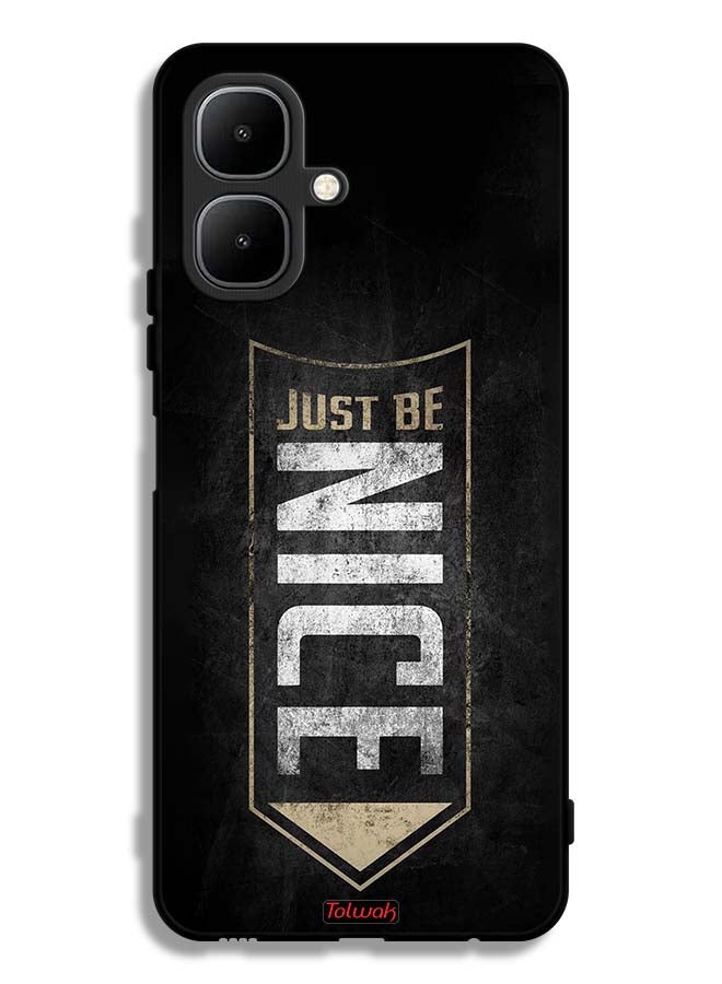 Tolwak Tecno Pop 10 Protective Case Cover Just Be Nice
