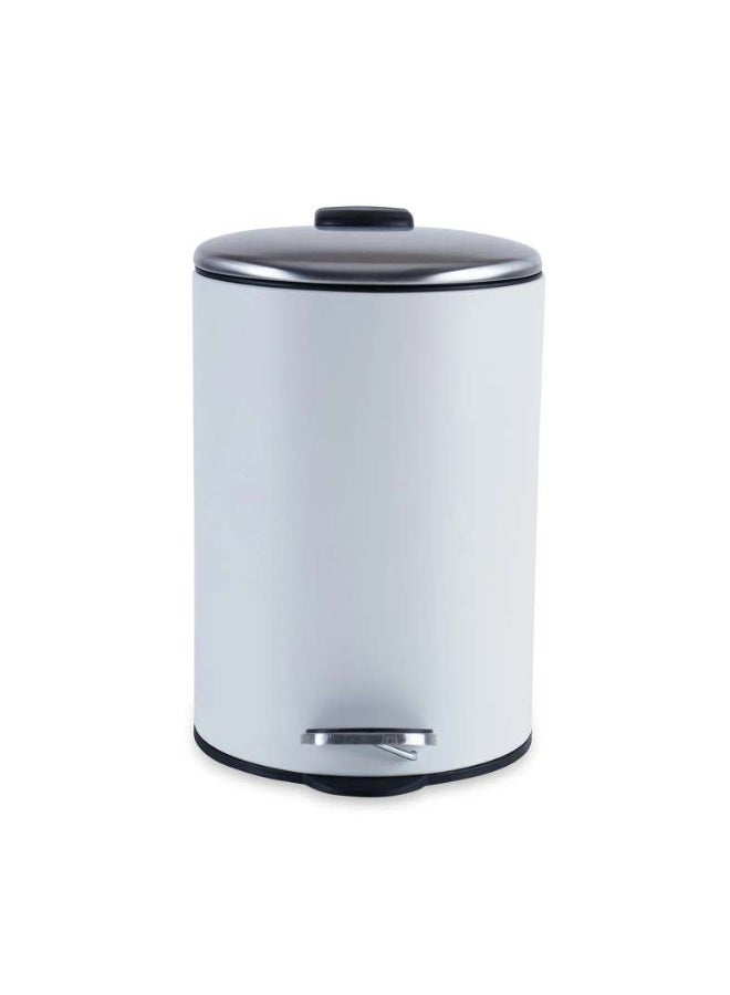 Pan Home سلة قمامة كاسيدي 7 لتر 27.5X27.5X33 سم - أبيض - Image 4
