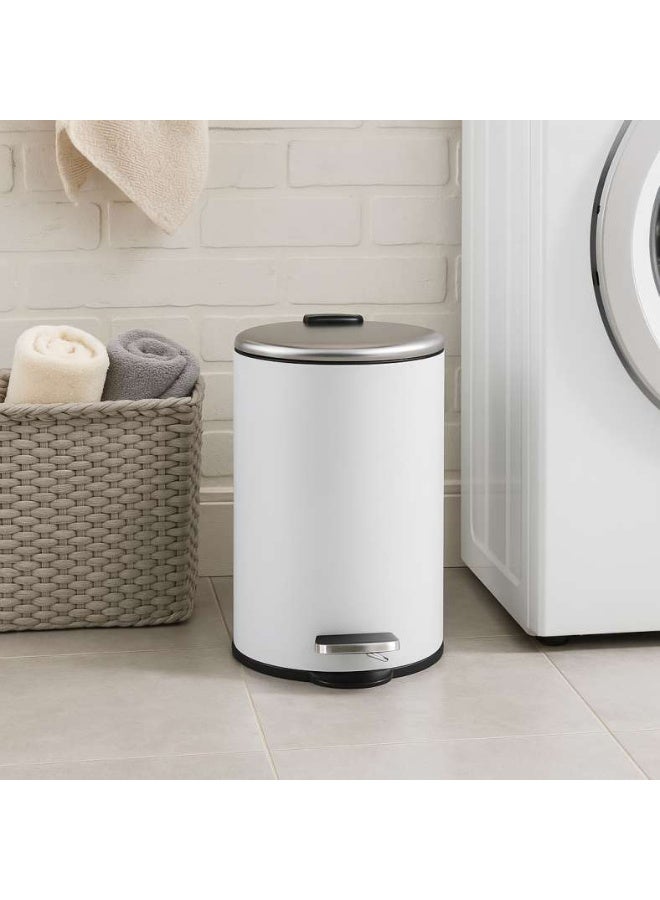 Pan Home سلة قمامة كاسيدي 7 لتر 27.5X27.5X33 سم - أبيض - Image 1