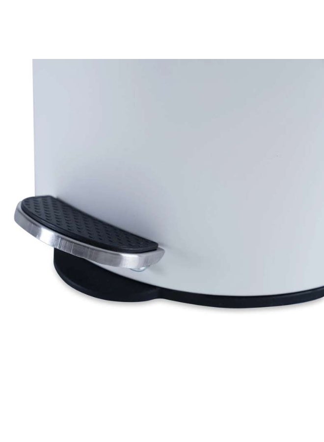 Pan Home سلة قمامة كاسيدي 7 لتر 27.5X27.5X33 سم - أبيض - Image 5