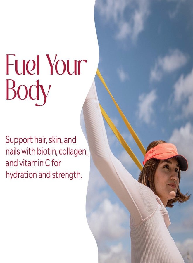 PURE | Mie Collagen + Probiotics | Pomegranate | Supplement for Beauty | 14 Packets | Biotin & Collagen Infused | Hair Skin & Nail Strengthener | Gut Health Support with Probiotics & Vitamin C - Image 5