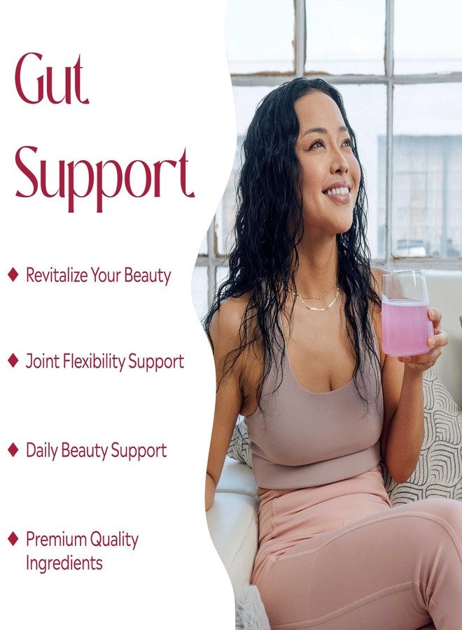 PURE | Mie Collagen + Probiotics | Pomegranate | Supplement for Beauty | 14 Packets | Biotin & Collagen Infused | Hair Skin & Nail Strengthener | Gut Health Support with Probiotics & Vitamin C - Image 3