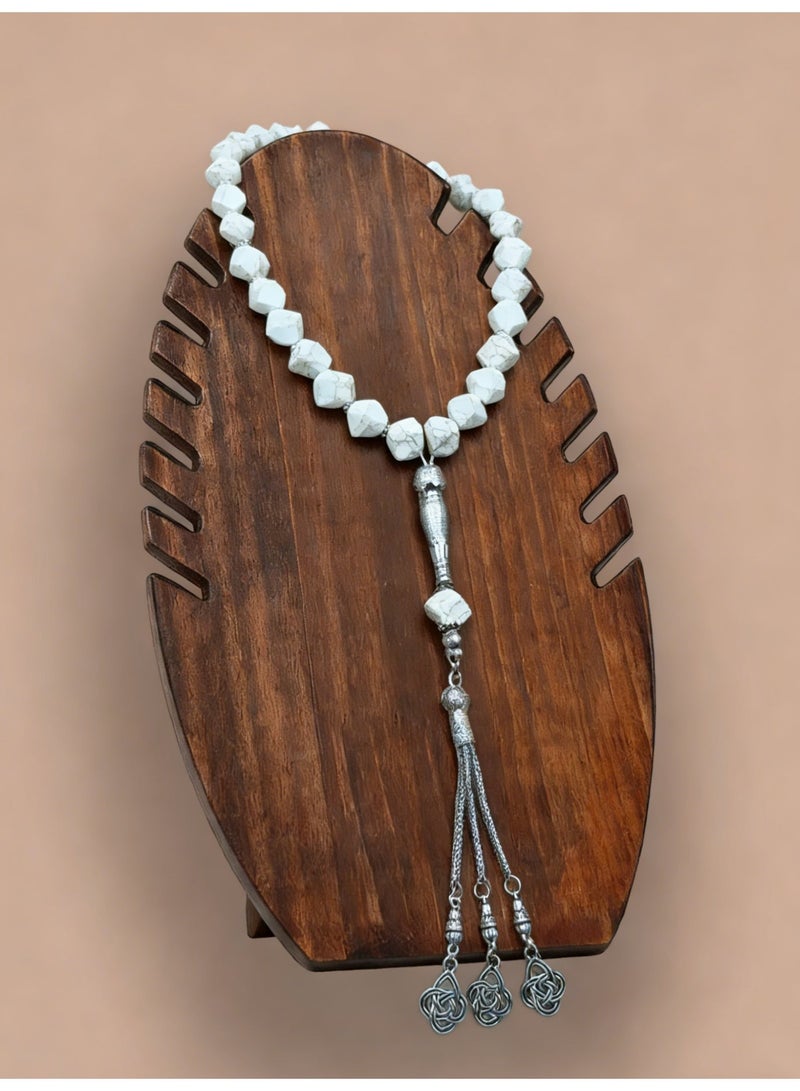 عام 33 سبحة صلاة من الحجر الصناعي/ta S مغلقة/10 مم - Image 2