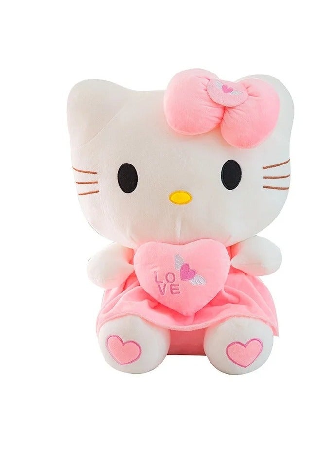 1-Piece Lovely Cartoon Cat Plush Toys Character Soft Stuffed Toys - Image 1