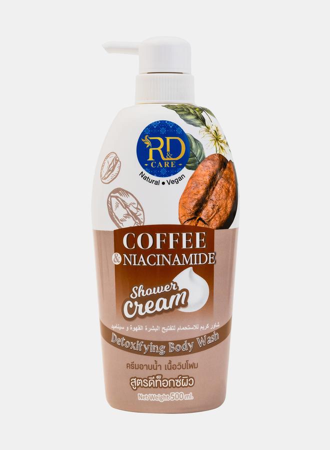 R&D Coffee & Niacinamide Shower Cream, 500ml - Image 1