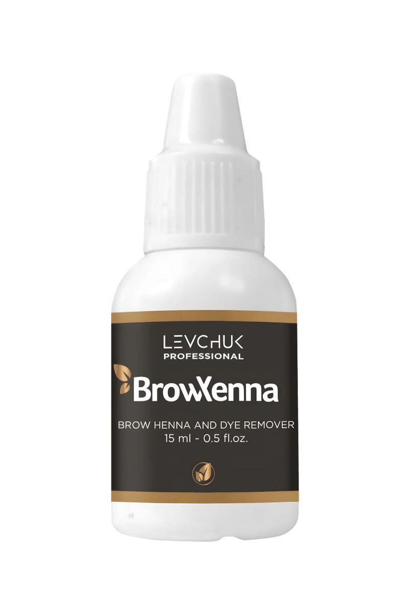 BrowXenna LEVCHUK Professional | Brow henna and dye remover 15 ml - Image 1