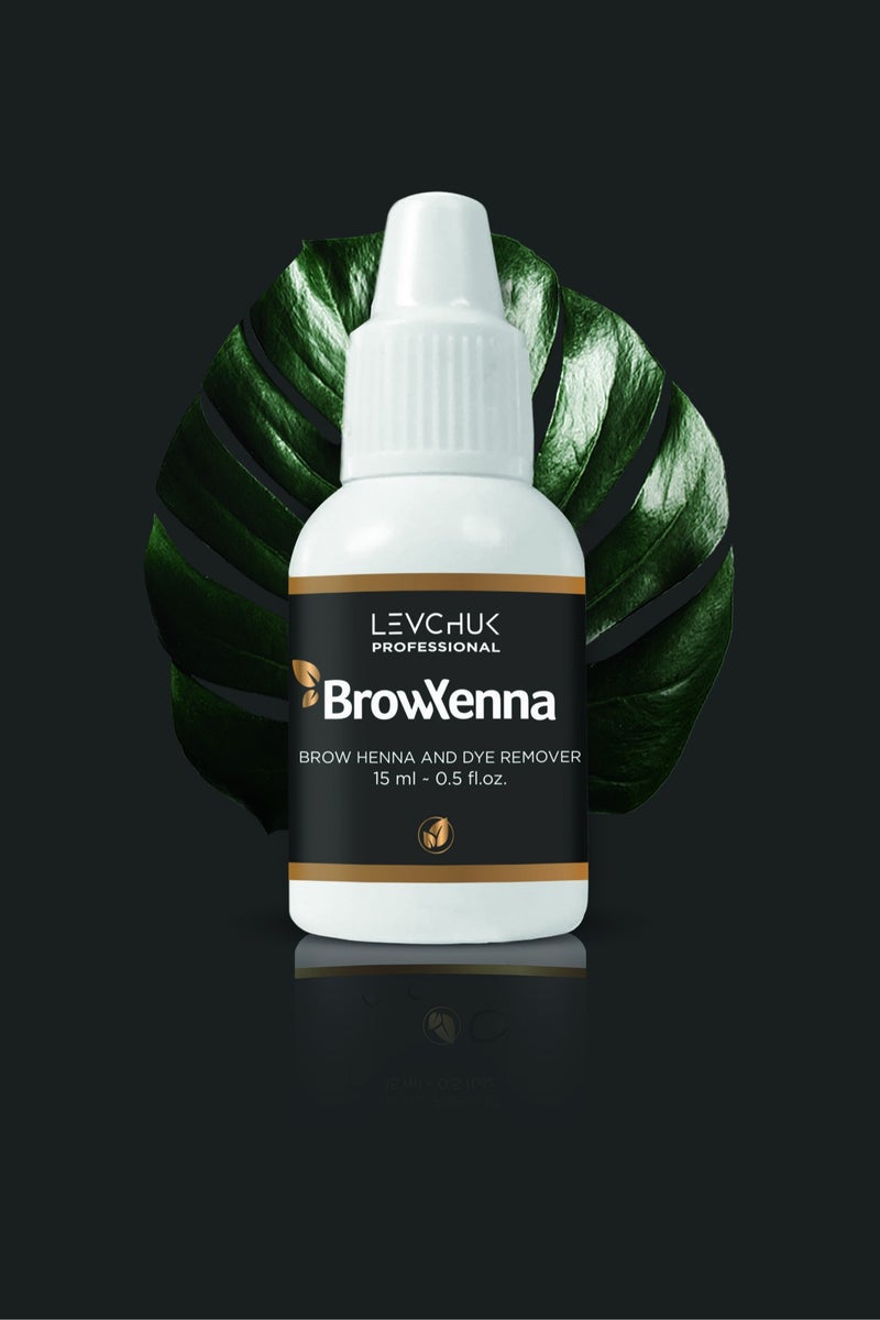 BrowXenna LEVCHUK Professional | Brow henna and dye remover 15 ml - Image 2